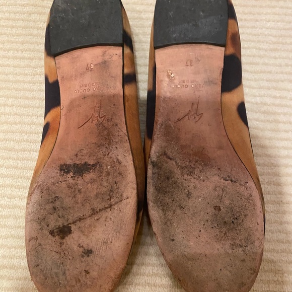Giuseppe Zanotti flats Animal print sz7 - Picture 2 of 5
